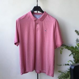 Vineyard Vines Men’s polo shirt "Edgartown" in color "Lobster" XXL